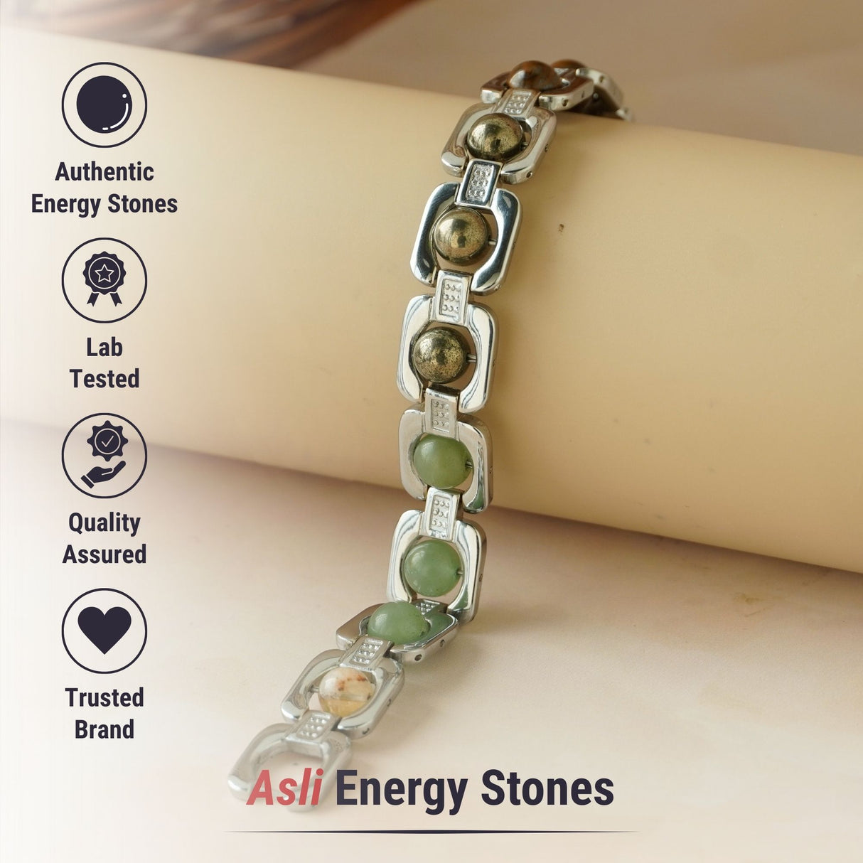 Rinmukteshwar Siddh Metal Dhan Yog™ Bracelet (Silver Plated): Lab Certified, Customised & Energized Bracelet for Men & Women