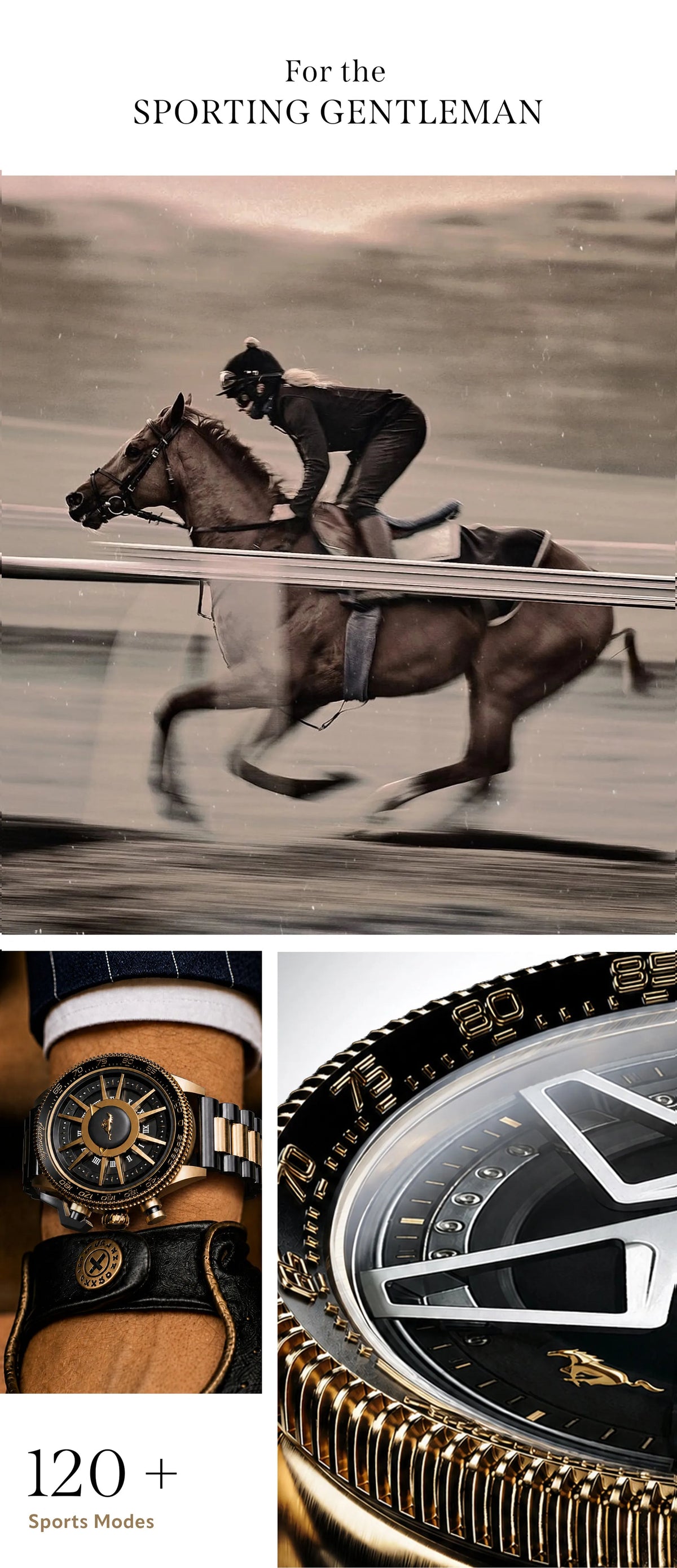 mustang stallion 1.43" AMOLED Display, Functional Bezel with Ai inside