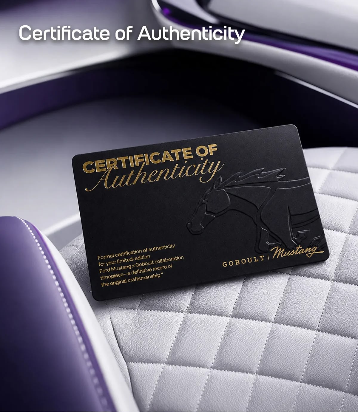 mustang stallion 1.43" AMOLED Display, Functional Bezel with Ai inside