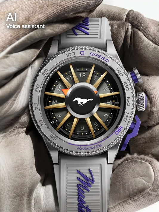 mustang stallion 1.43" AMOLED Display, Functional Bezel with Ai inside