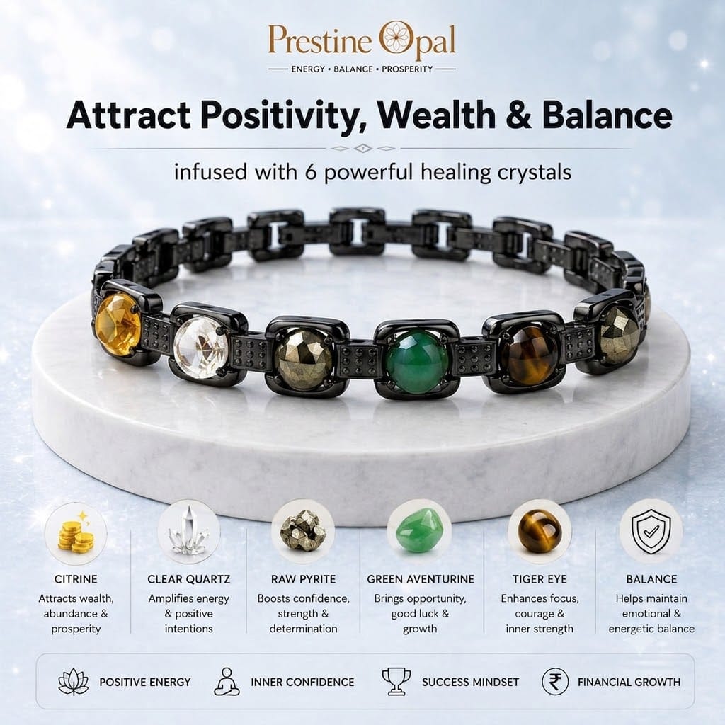 Rinmukteshwar Siddh Metal Dhan Yog™ Bracelet (Matte Black): Lab Certified, Customised & Energized Bracelet for Man & Women