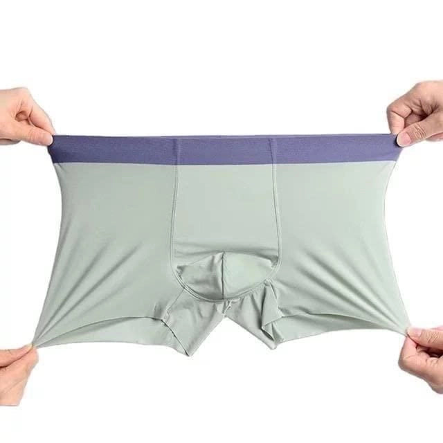 Men's Ice Silk Briefs Boxers (Pack of 3).