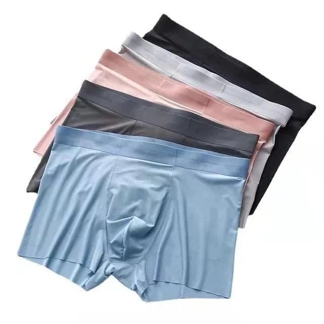 Men's Ice Silk Briefs Boxers (Pack of 3).